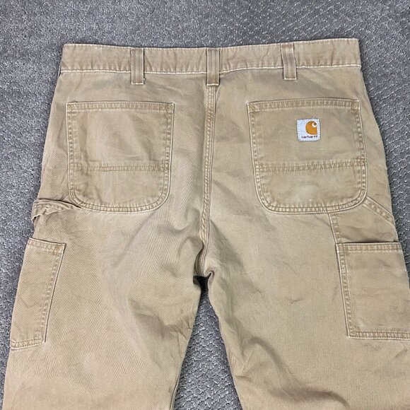 Carhartt Relaxed Fit Twill Utility Work Pants Mens 36 x 34 Fits 36 x 32 B324 DKH - Picture 11 of 16